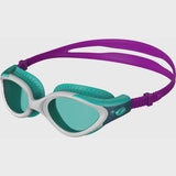 Speedo Futura Biofuse Flexiseal Female Goggles - White/Aqua/Pink