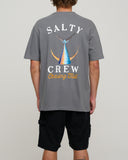 Salty Crew Tailed Standard SS Tee - Charcoal