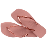 Havaianas Slim Square Logo Pop-Up - Crocus Rose