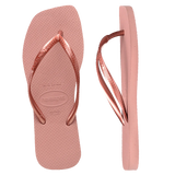 Havaianas Slim Square Logo Pop-Up - Crocus Rose