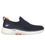 Skechers Go Walk 7 - Navy/Orange