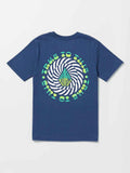 Volcom Iron91 Kids SS Tee - Navy