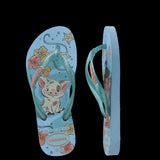 Havaianas Kids Slim Princess - Moana - Blue/Blue