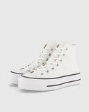 Converse Chuck Taylor Lift Canvas High Top - White/Black/White