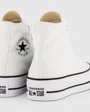 Converse Chuck Taylor Lift Canvas High Top - White/Black/White