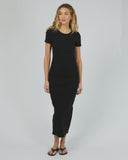 Silent Theory Mika Midi Dress - Black