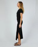 Silent Theory Mika Midi Dress - Black