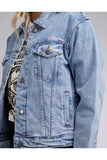 All About Eve Finley Denim Jacket - Light Blue