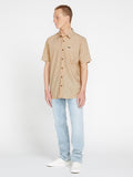 Volcom Barstone Woven SS Shirt - Grain