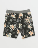 Volcom Floral Motion Mod Boardshort - Black