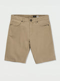 Volcom Modown Canvas 5 Pocket Short - Khaki