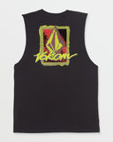 Volcom Frothy Postcard Muscle Tee - Black