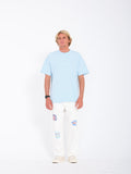 Volcom Ripple Stone Loose SS Tee - Misty Blue