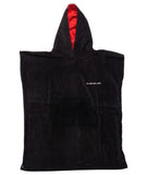 Quiksilver 8-16 Hoody Towel Youth - Black/Jet Black