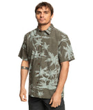 Quiksilver Palmz SS Shirt - Belega Palmz Grey