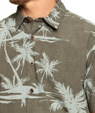 Quiksilver Palmz SS Shirt - Belega Palmz Grey