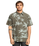 Quiksilver Palmz SS Shirt - Belega Palmz Grey