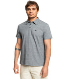 Quiksilver Sunset Cruise Short Sleeve Polo Shirt - Black Heather