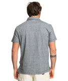 Quiksilver Sunset Cruise Short Sleeve Polo Shirt - Black Heather