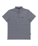 Quiksilver Sunset Cruise Short Sleeve Polo Shirt - Black Heather