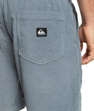 Quiksilver Taxer Cord Shorts - Flint Stone