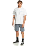 Quiksilver Taxer Cord Shorts - Flint Stone