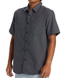 Quiksilver Shoreline Classic SS Shirt - Dark Navy