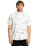 Quiksilver DNA Destination Island SS Shirt - Snow White