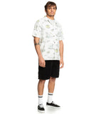 Quiksilver DNA Destination Island SS Shirt - Snow White