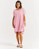 Betty Basics Maxine T-Shirt Dress - Cherry Blossom