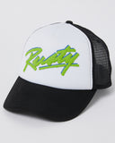 Rusty Rowdy Trucker Cap - Black