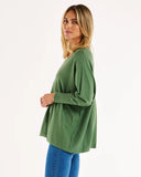 Betty Basics Destiny Knit Jumper - Powder Green