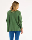 Betty Basics Destiny Knit Jumper - Powder Green