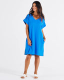 Betty Basics Elise V-Neck Rib Dress