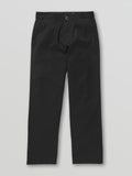 Volcom Youth Frickin Regular Stretch Pant - Black