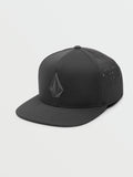 Volcom Stone Tech Snapback Cap - Black