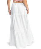 Roxy Sweetwater Maxi Skirt - Snow White