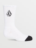 Volcom Full Stone Socks 3pk Youth - White