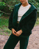 Rusty Gables  Reversible Cord Jacket - Green Gables