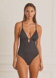 Heaven Faith D Cup One Piece Costume - Black