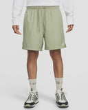 Nike Men's Woven Flow Shorts - Olive Green/White