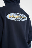 Huffer Block Zip Hood/Alta - Midnight