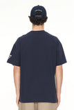 Huffer 260/Blazon Block Tee - Navy