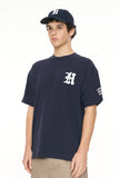 Huffer 260/Blazon Block Tee - Navy