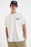 Huffer Block Tee 220/Alta - Chalk