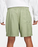 Nike Men's Woven Flow Shorts - Olive Green/White