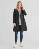 Betty Basics Christina Wrap Coat - Black