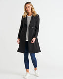 Betty Basics Christina Wrap Coat - Black