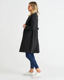 Betty Basics Christina Wrap Coat - Black