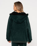 Rusty Gables  Reversible Cord Jacket - Green Gables